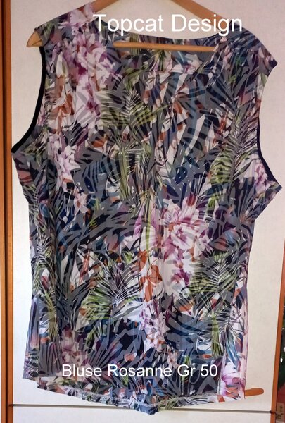 Bluse Rosanne Gr. 50 von Schnittmusterlounge